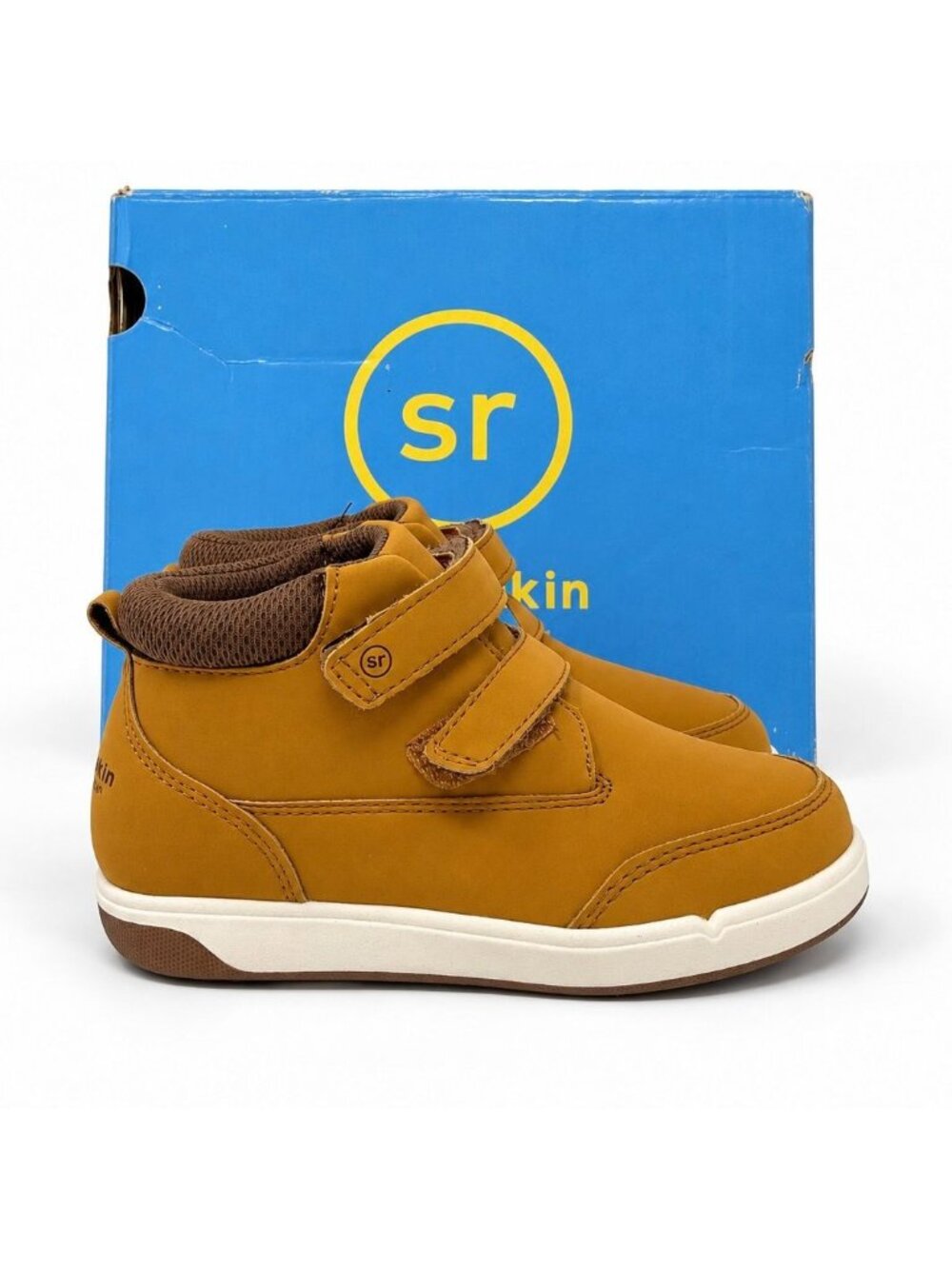 Stride Rite Julien Toddler Boys 10 M Wheat Double Strap Mid Top Boots